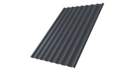 Профнастил С20R 0,5 Satin RAL 7024 мокрый асфальт