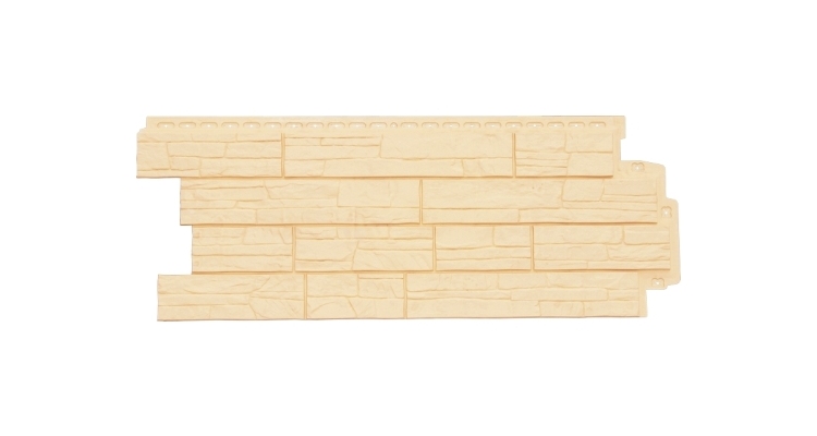 Фасадная панель GL Сланец Classic бежевый