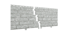 Фасадная панель Стоун-Хаус Кварцит Светло-серый