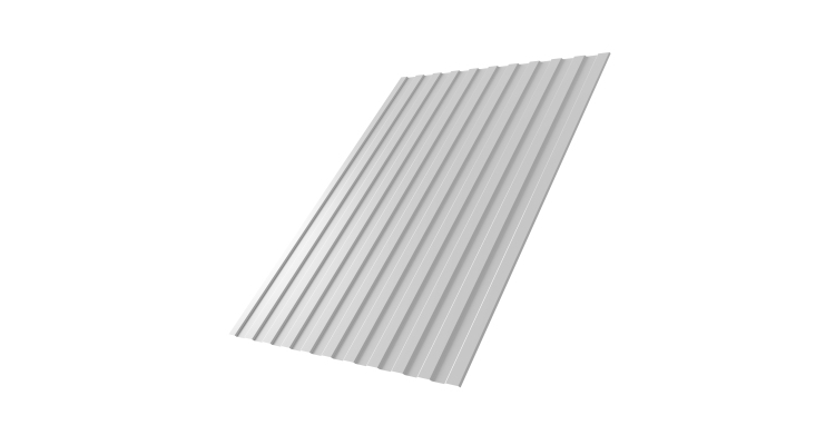 Профнастил С8А 0,4 PE RAL 9003 сигнальный белый