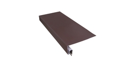 Планка приоконная широкая 7/8'' Grand Line Decor Premium Acryl, темный дуб (3.0м)