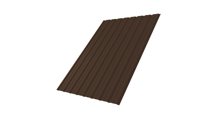 Профнастил С10В 0.4 PE RAL 8017 шоколад