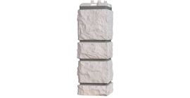 Угол GL Камелот Design молочный со швом RAL 7006