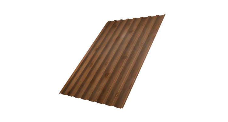 Профнастил С20B 0,45 Print Premium Pine Wood Fresh