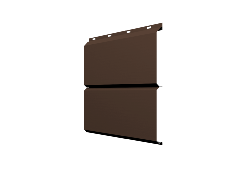 ЭкоБрус 0,345 GL 0.45 PE RAL 8017 шоколад