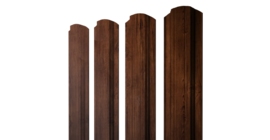 Штакетник Прямоугольный фигурный 0,45 Print Premium Cherry Wood Fresh TwinColor