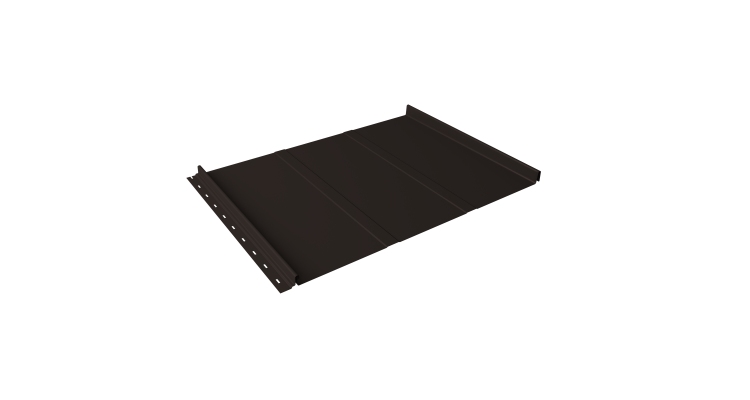 Кликфальц Line Grand Line 0.5 Velur X с пленкой на замках RR 32 темно-коричневый