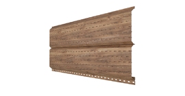 Софит Металл Профиль Lбрус-15х240 (ECOSTEEL_T-01-Персик. Дерево-0.5)