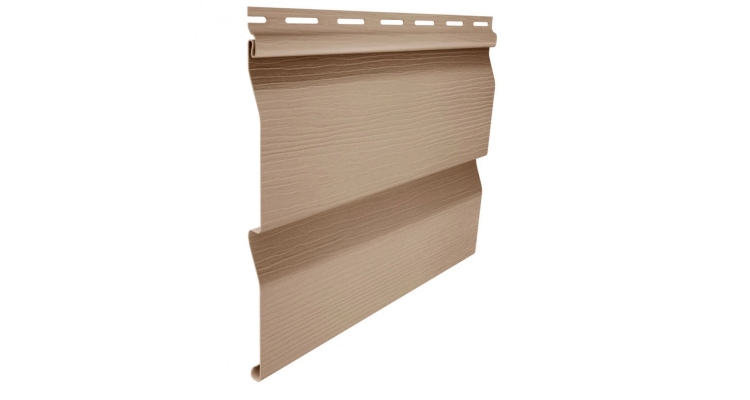 Сайдинг Корабельный брус Бежевый