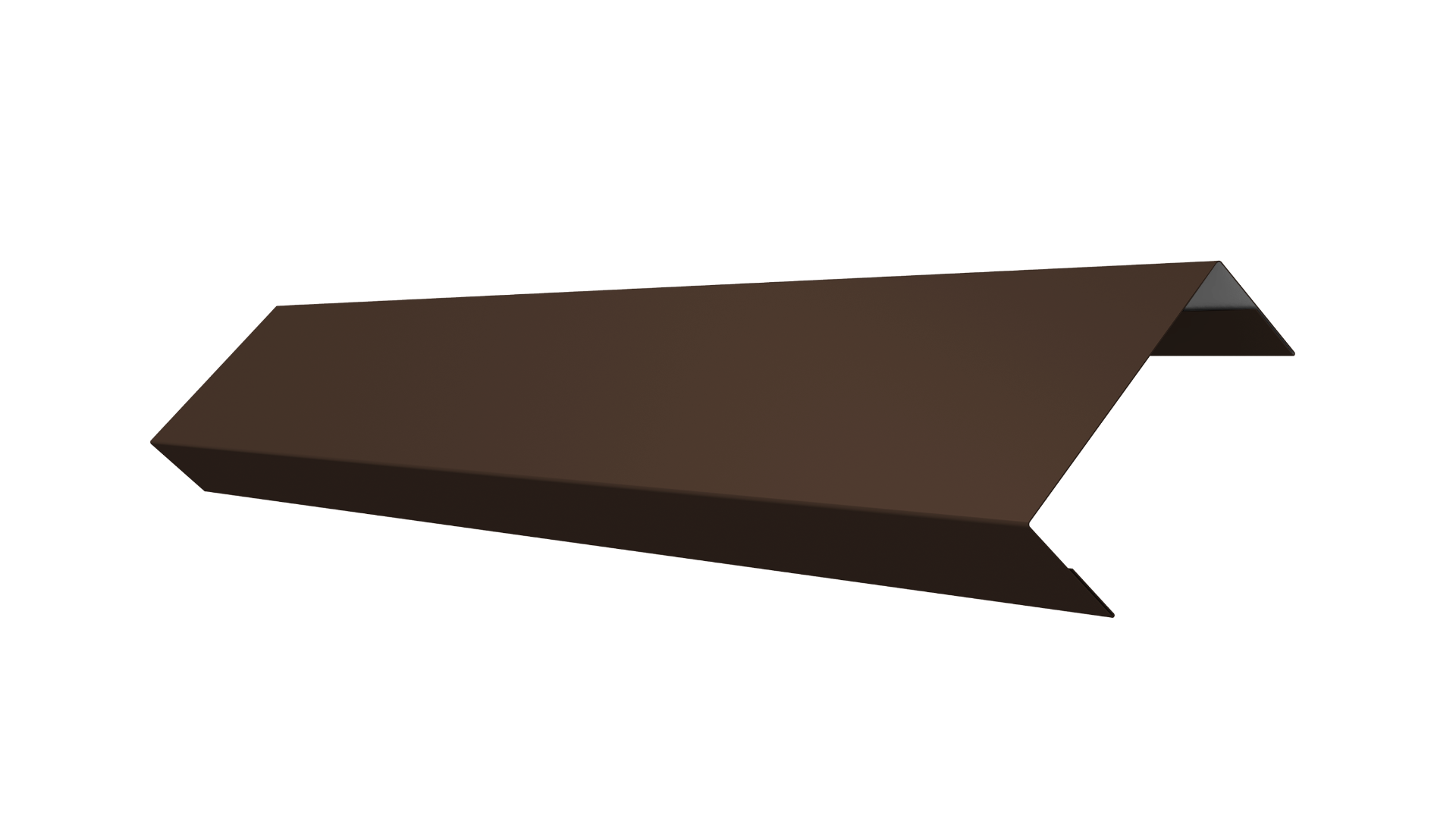 Ламель обратная 50 забора жалюзи Texas 0.5 Atlas X с пленкой RAL 8017 шоколад