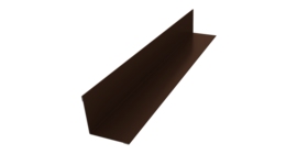 Угол внутренний 50х50 0,5 Drap RAL 8017 шоколад (3м)