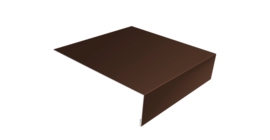 Планка лобовая/околооконная простая 190х50 0,5 Drap TX RAL 8017 шоколад (2м)