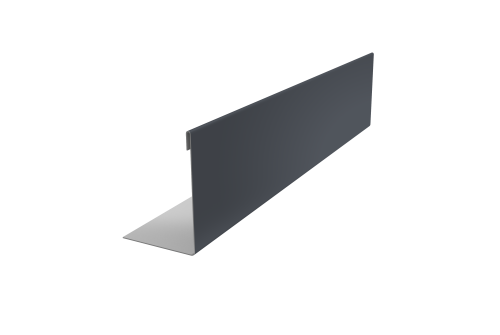 Нащельник 150 Texas 25х35 0,5 Satin RAL 7024 мокрый асфальт (L1,5)