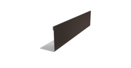 Нащельник 150 Texas 25х35 0,5 Drap TX RR 32 темно-коричневый (L2,0)