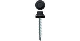 Саморез кровельный Daxmer 4,8х29 RAL 7024 (250) сверло №1